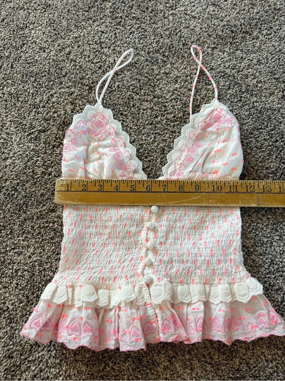 New Free People Love Letter Tank - Picture 6 of 8